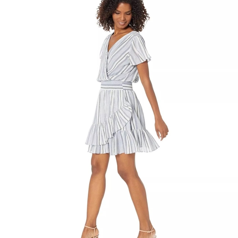 Michael Kors Striped Blue and White Women's Dress